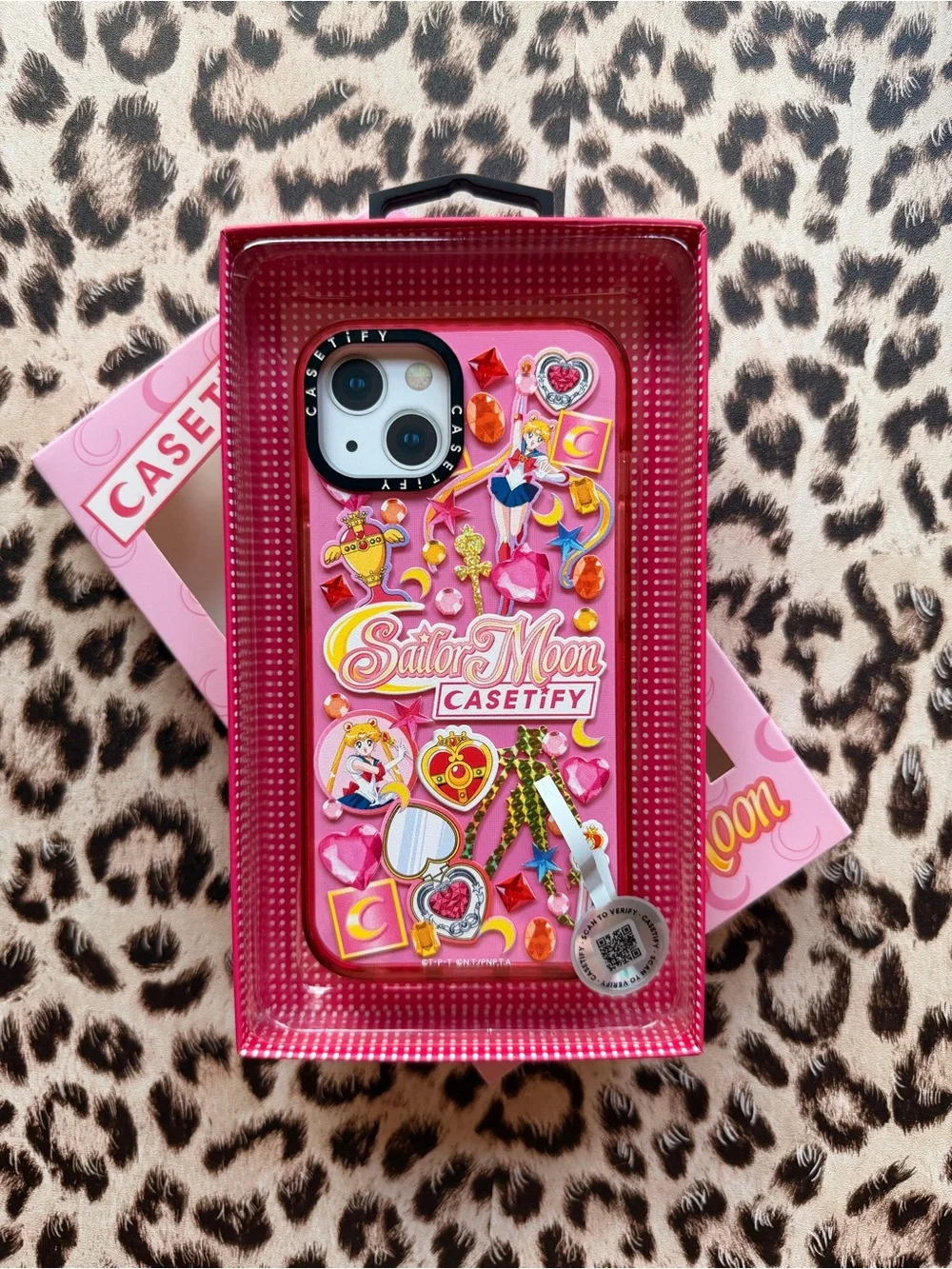 CASETiFY x Sailor Moon Pink Stickermania iPhone Case - iPhone 13, 14, 16e, 17e